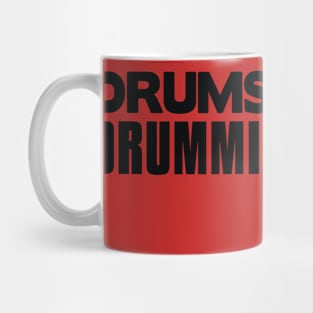 I Love Drums and Drumming Mug